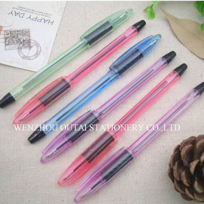 OUTAE Plastic BallPoint PenSmoothFastWritingBallPenPromotionalPenLogoPen OT-301