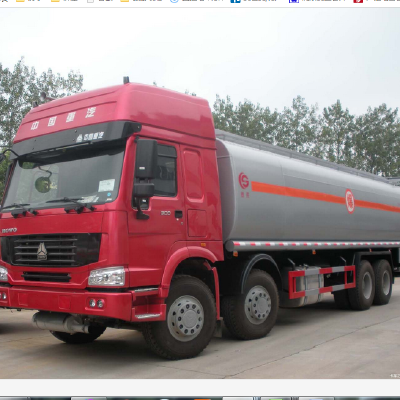 sinotruck 8x4 HOWO 25m3 Oil Tank Truck