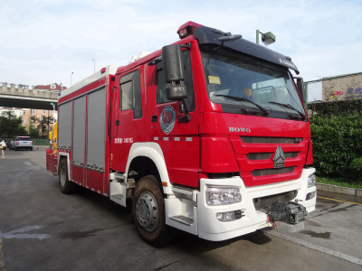 High quality factory price HOWO Emergency Rescue Fire Truck