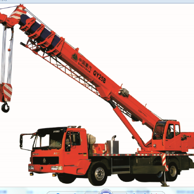 truck crane 25t,