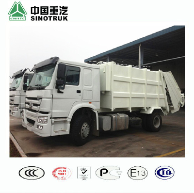 SINOTRUK HOWO 10m3 Compacted Garbage Truck Factory