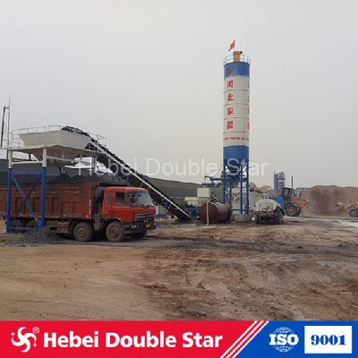 Precast stable Prefabricated WCZ concrete batching plant on sale