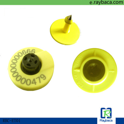 134.2KHZ Livestock LF button pig cattle sheep ear tag