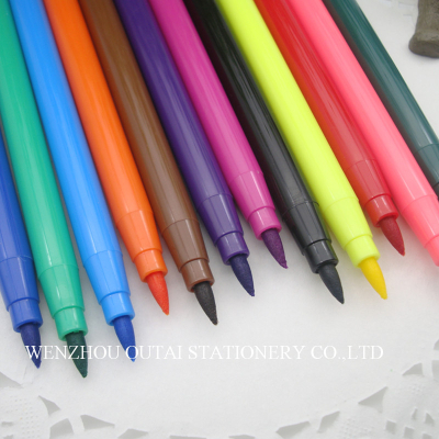 OUTAE Plastic Water Color Pen Colorful 20 pcs Art Marker WaterColorPenSet For Kids Drawing OT-868