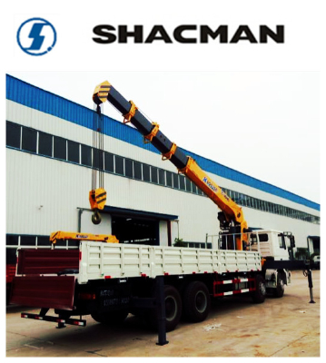 14T Truck Mounted Crane, SHACMAN Chassis and XCMG Telescopic Crane boom