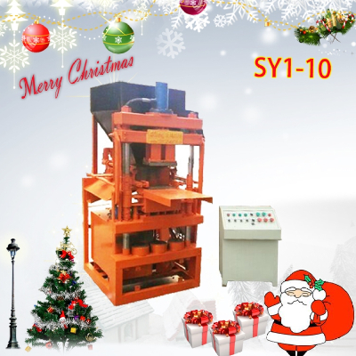 SY1-10/2-10 Automatic Hydraulic Interlocking Soil Block Making Machine Price